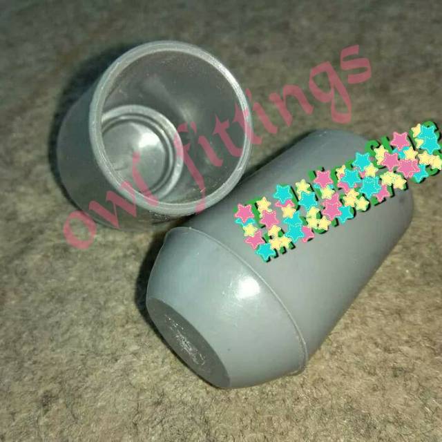 Kaki Kursi Chitose ⅞ inch atau +/- 2,2 cm bahan Plastik BAGUS Abu abu