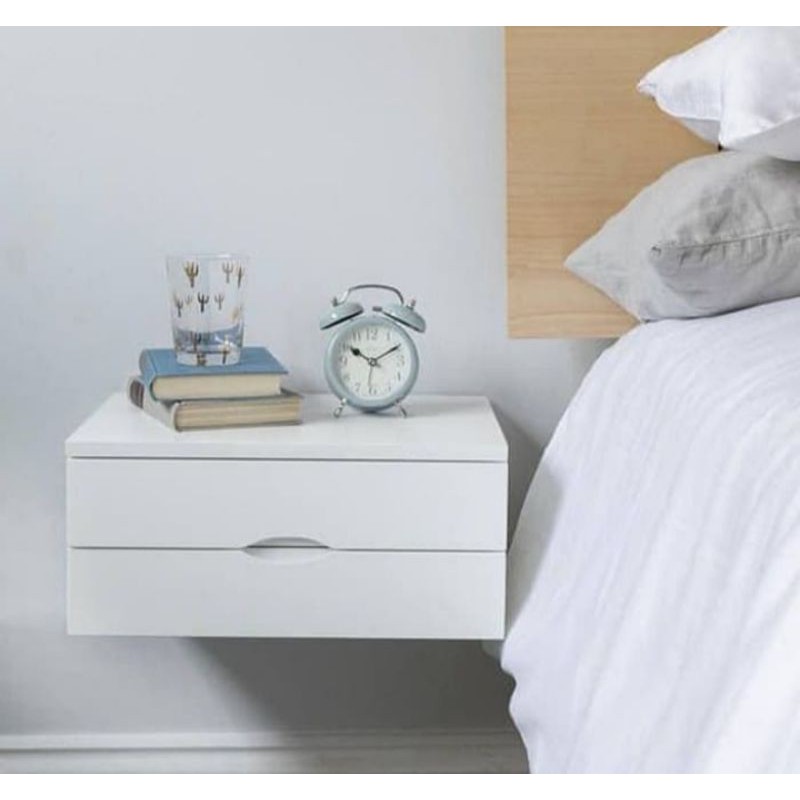 rak kamar mandi rak dinding laci dinding meja samping wall floating nightstand or console