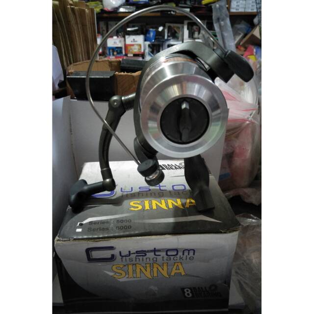 Reel / katrol pancing custom sinna 3000,4000,5000,6000