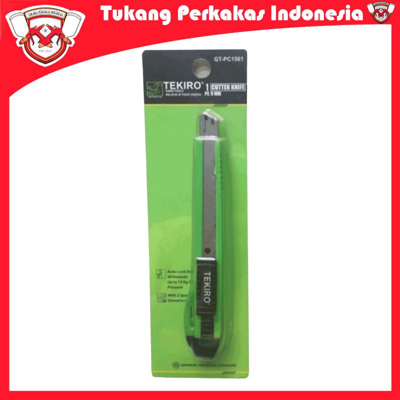 

TEKIRO PISAU CUTTER 9MM/CUTTER KNIFE 9MM/PISAU KATER TEKIRO
