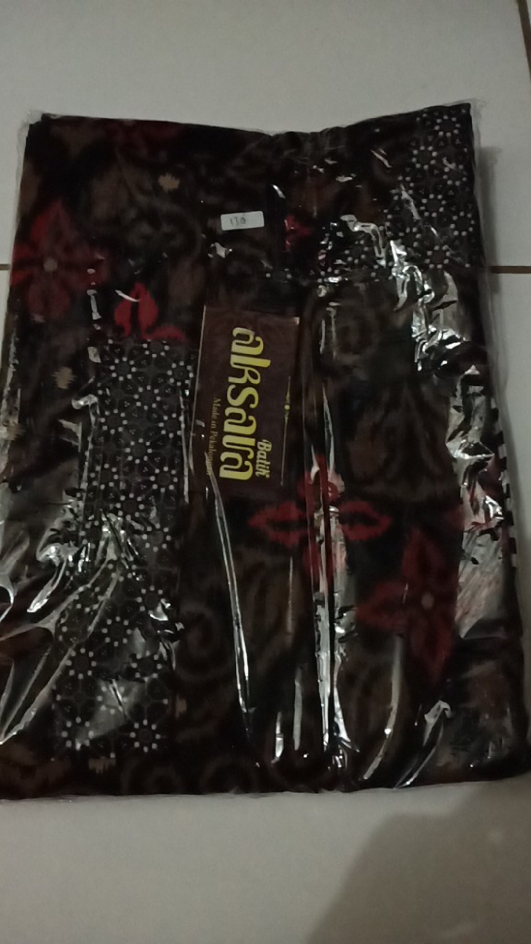 [ Terbaru ] Gamis Batik Jumbo Big Size Ld 130cm Termurah Terlaris Gamis Batik Sekar Wangi Original