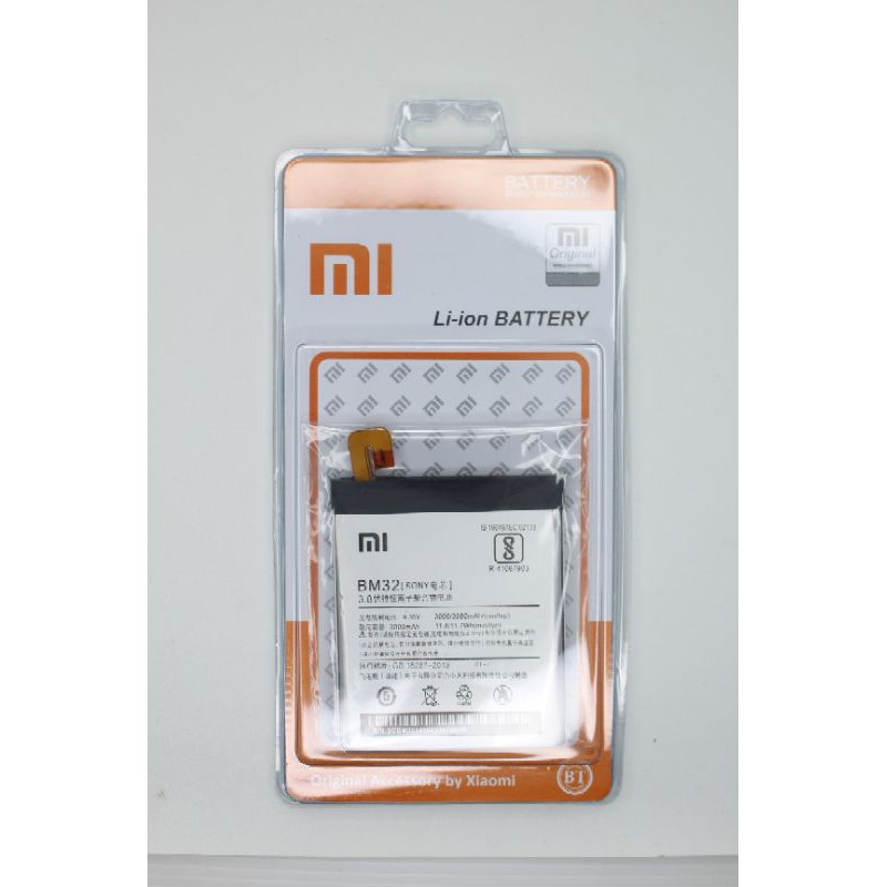 Baterai Hp XiaoMi Mi4 Mi 4 BM 32 Original / Battery Batrai Batre BM32 Xiao Mi Xiaumi Ori