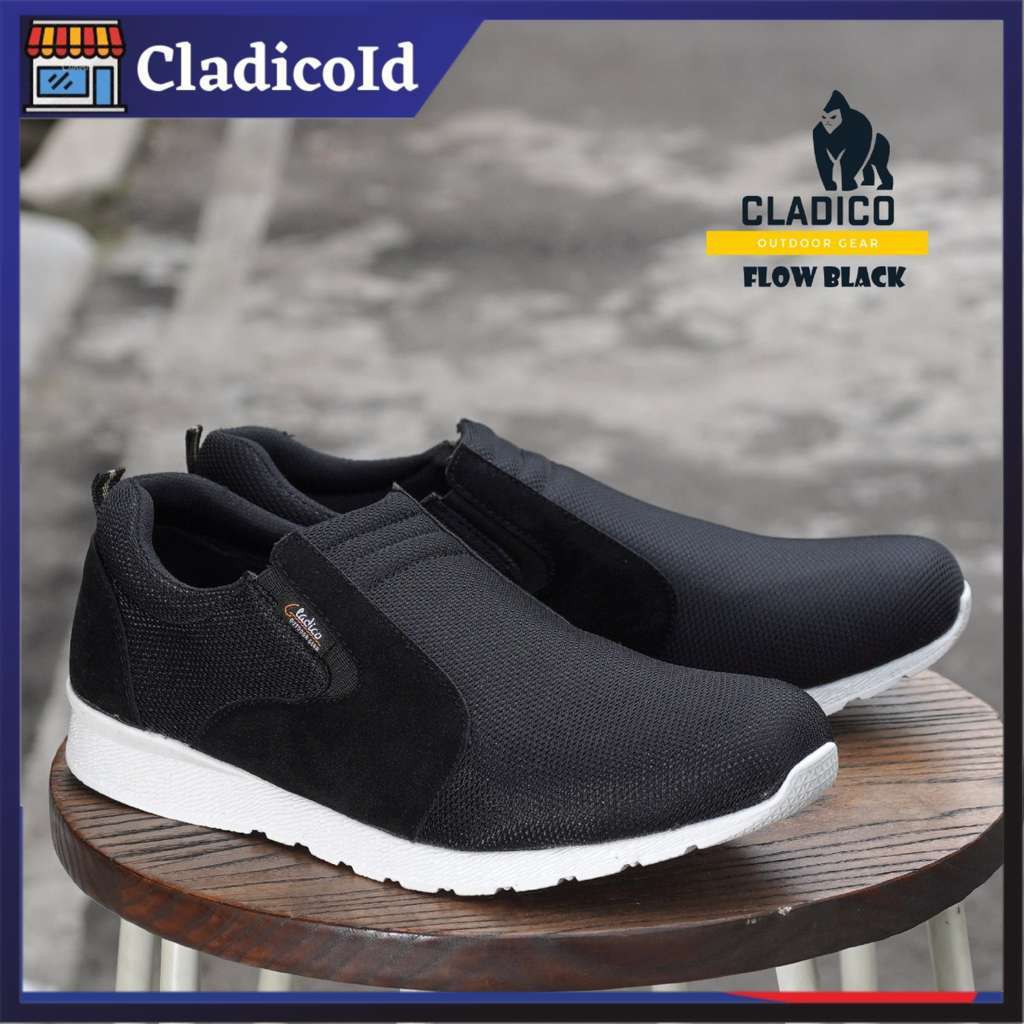 SEPATU KASUAL PRIA SLIP ON CASUAL OUTDOOR JALAN-JALAN JOGGING OLAH RAGA SANTAI CLADICO ORIGINAL