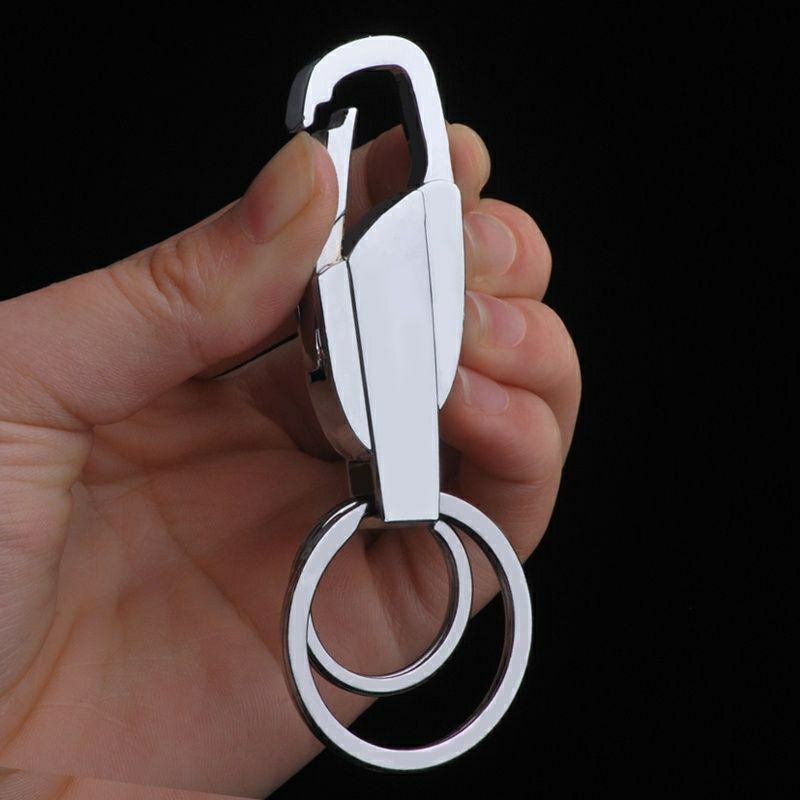 keychain keyring carabiner gantungan kunci motor dan mobil stainles