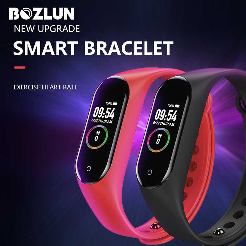 SKMEI Smartwatch Jam Tangan Pintar LED Bluetooth Heartrate Monitor M4