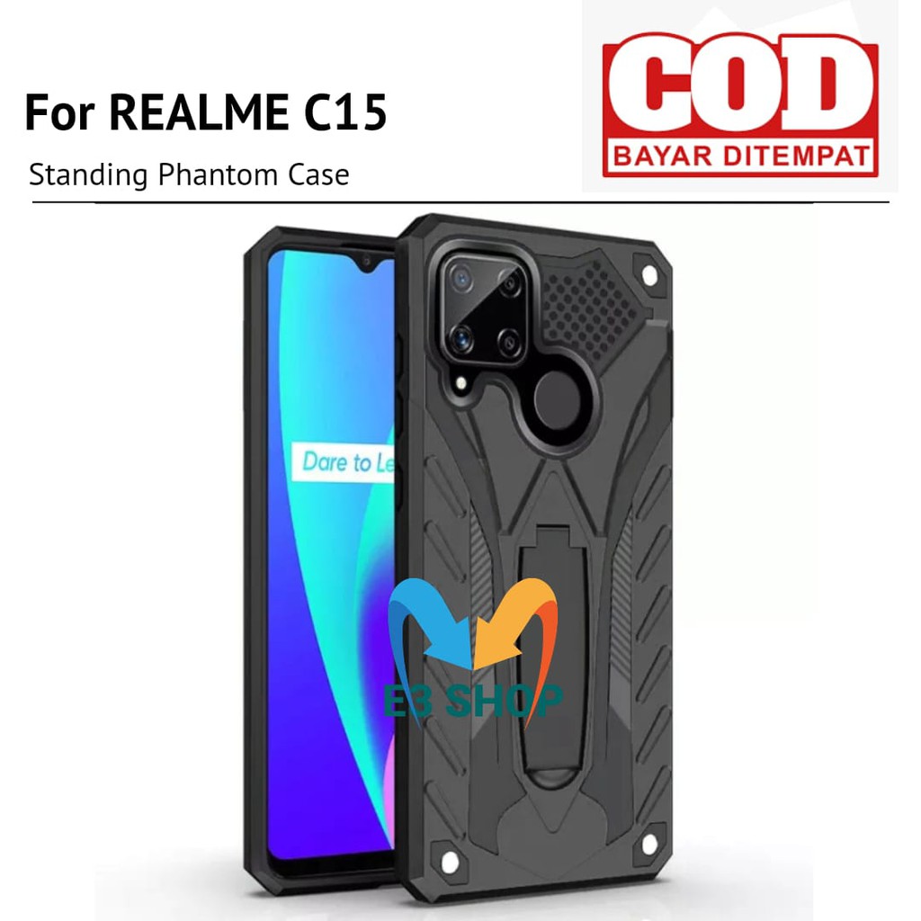 Jual Case Realme C15 Casing Standing Robot Transformers Cover Handphone Indonesia|Shopee Indonesia