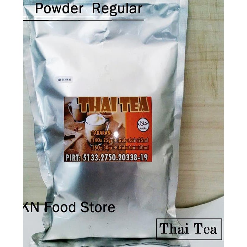 

teh premium powder tea-thai tea -bubuk minuman thai tea - thai thea kemasan 1kg best qualty
