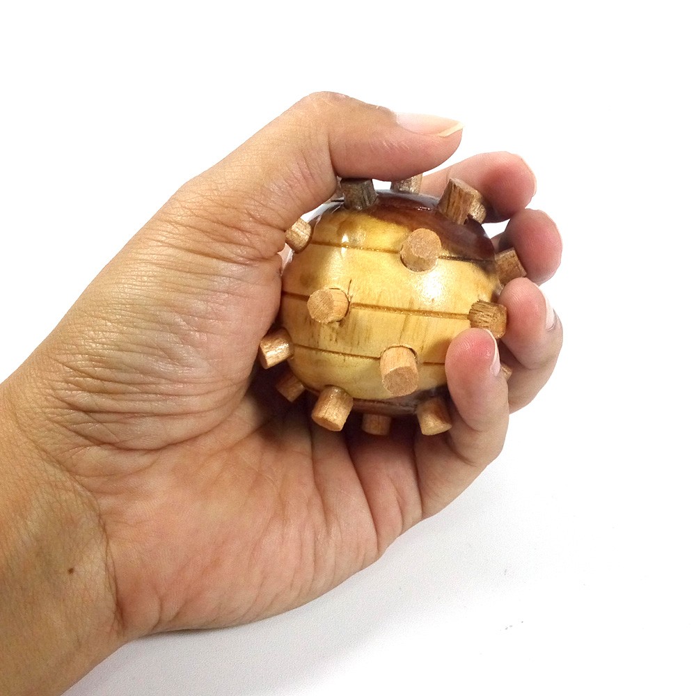 Alat Pijat Tangan Kayu Bulat Diameter 5 cm