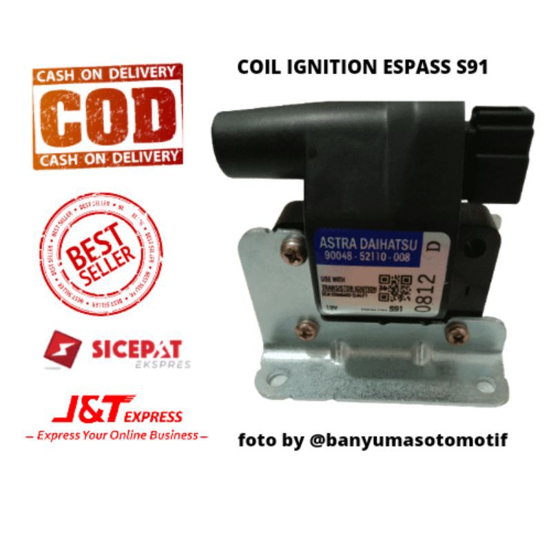 COIL IGNITION ESPASS S91 KOEL ZEBRA KOIL ZEBRA COIL ZEBRA S91