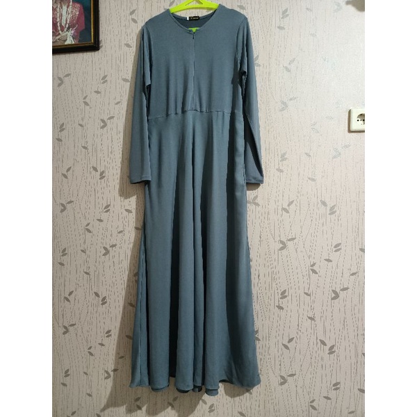 Preloved gamis basic hawwa kameela hijabku