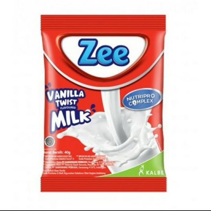 

Susu Zee sachet 40gr (1renceng 10sachet) - Vanila