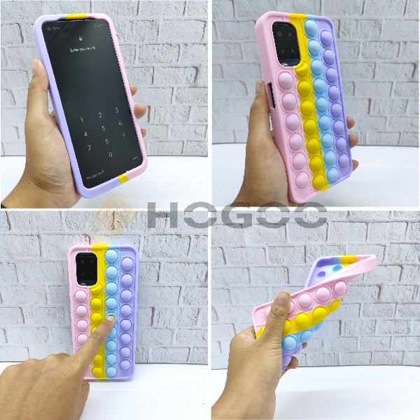 SOFT CASE POP IT REALME 6- CASE PENGHILANG STRESS PUSH IT