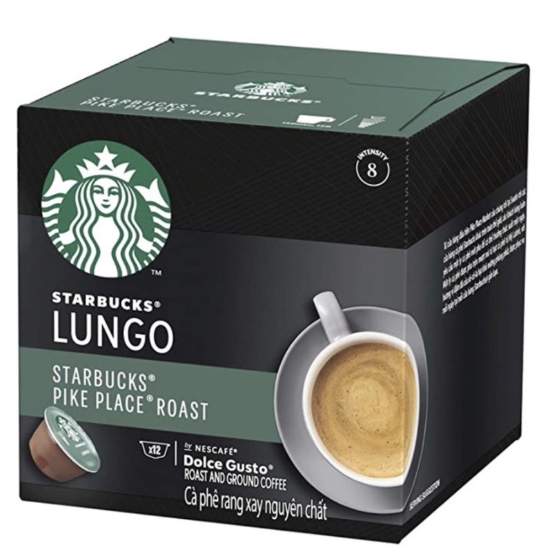 Nescafe Dolce Gusto Starbucks Lungo Pike Place Roast