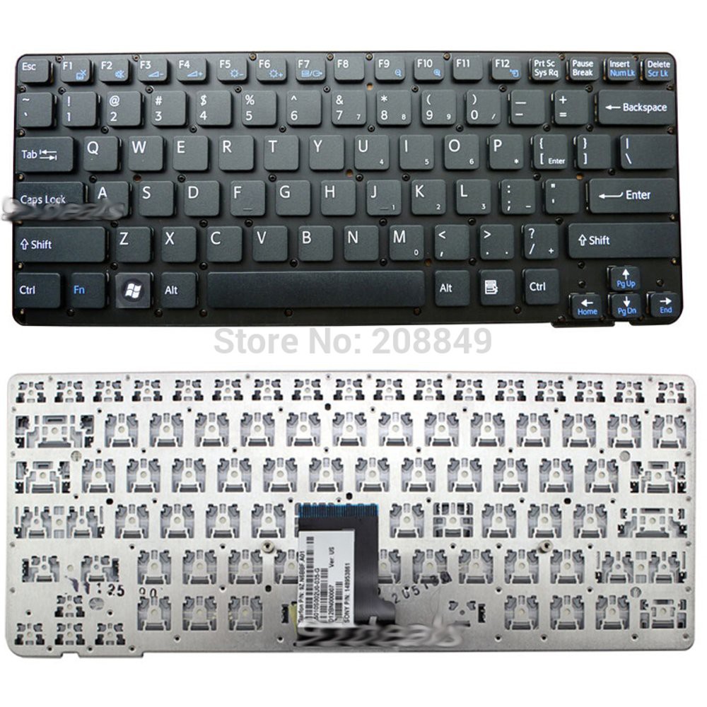 Keyboard Original SONY VAIO VPC-CA35FG VPCCA35FG Black