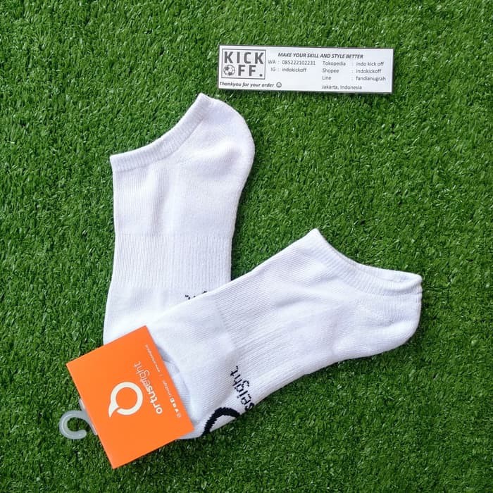 KAOS KAKI SEKOLAH/ KAOS KAKI OLAHRAGA ORTUSEIGHT  FLUX SOCKS A - WHITE