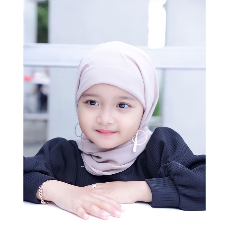 Pashmina Inner Kids // Pashmina 2in1 Kids // Pashmina Instan Anak // Pastan Anak