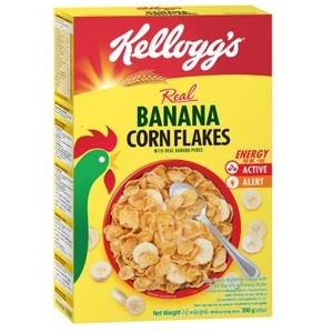 

KELLOGG'S FRUIT BANANA CORN FLAKES 180GR