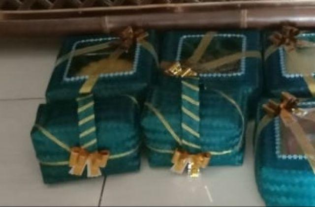 Pegon Cangking Natural / Besek Cangking/ Besek Pipiti / Besek Ada Handelnya/ Besek 15x25