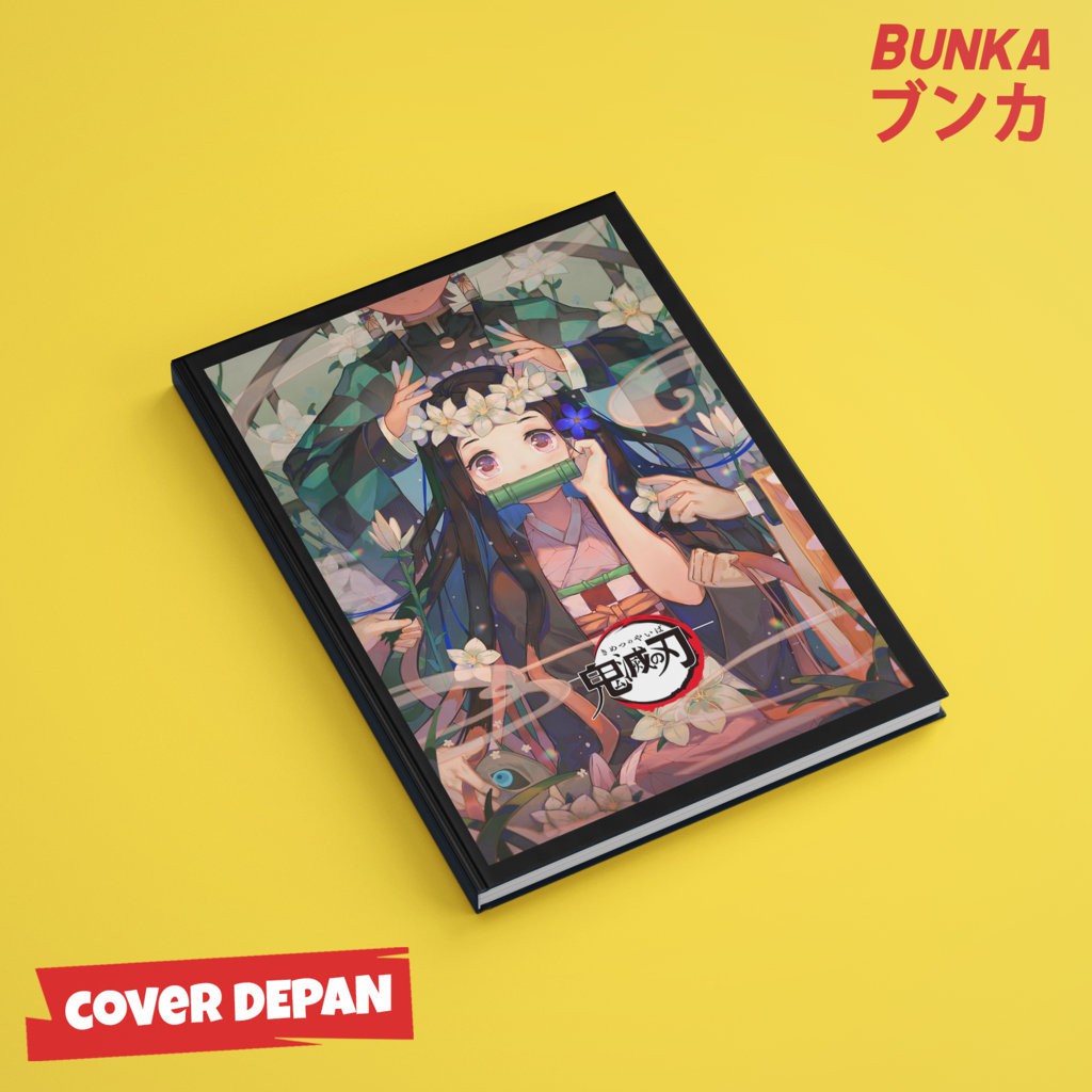 

Notebook Anime Kimetsu no Yaiba J Hardcover A5 Buku Tulis Catatan Note Agenda Planner Jurnal