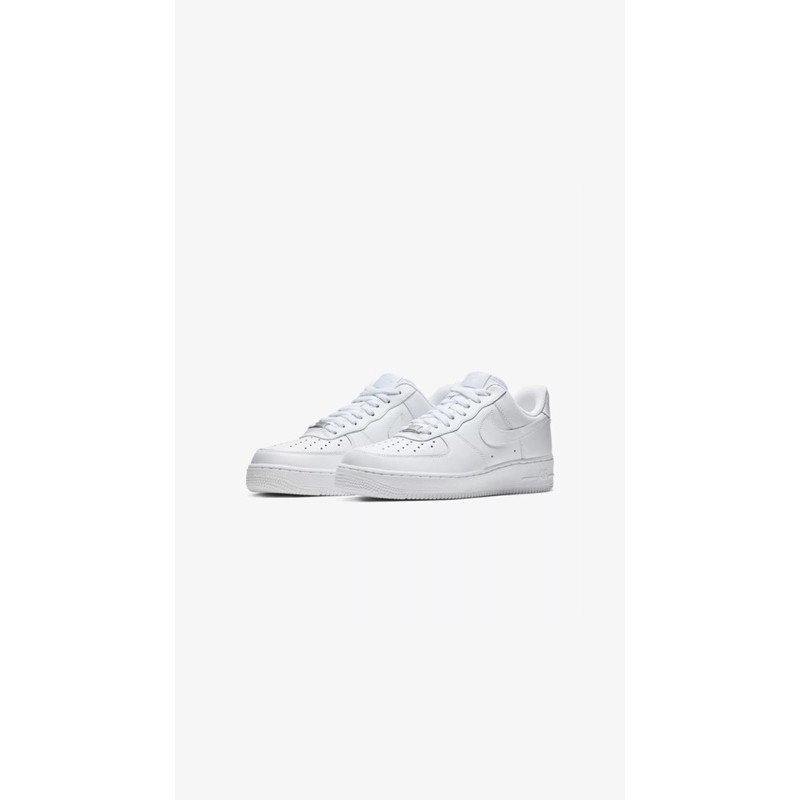 Nike Air Force 1 Triple White Men 100% Authentic