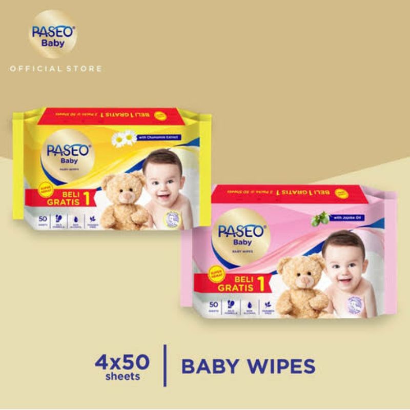 tissue Basah Paseo Baby Wipes PROMO TERMURAH