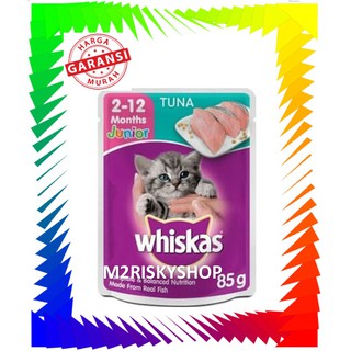 Makanan Kucing Whiskas Junior Tuna 85gr Shopee Indonesia