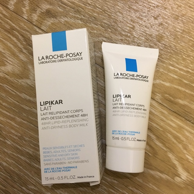 

La roche posay lipikar lait milk 15 ml READY STOCK
