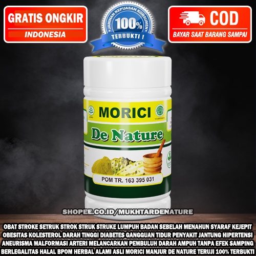 OBAT STROKE LUMPUH BADAN SEBELAH MENAHUN SYARAF KEJEPIT KOLESTEROL DARAH TINGGI HIPERTENSI SETRUK AM