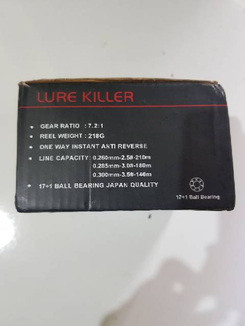 Reel BC Lure Killer handle kiri