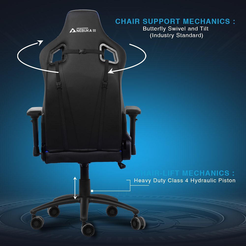 Armaggeddon Nebuka III Kursi Gaming Premium - Gaming Chair Nebuka 3