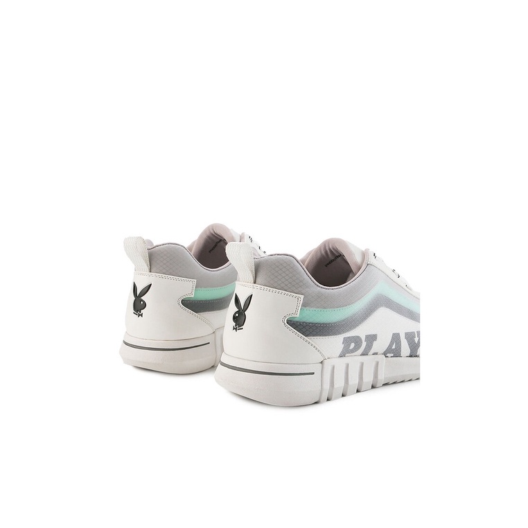 SEPATU SNEAKER PLAYBOY PRIA ORIGINAL CASUAL KETS BRANDED PUTIH PL47