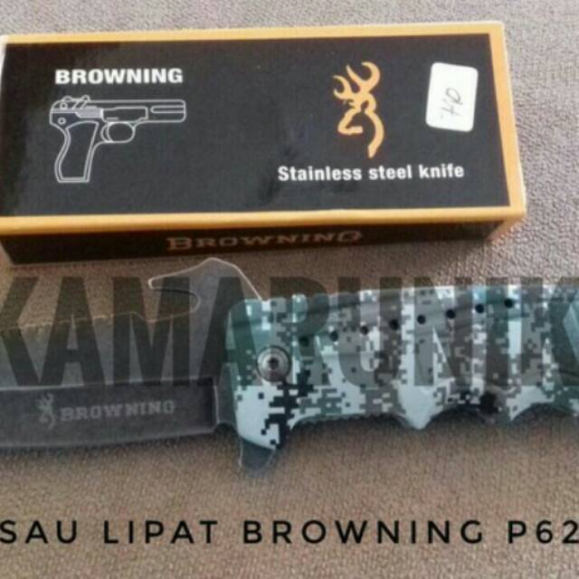 Pisau lipat browning army