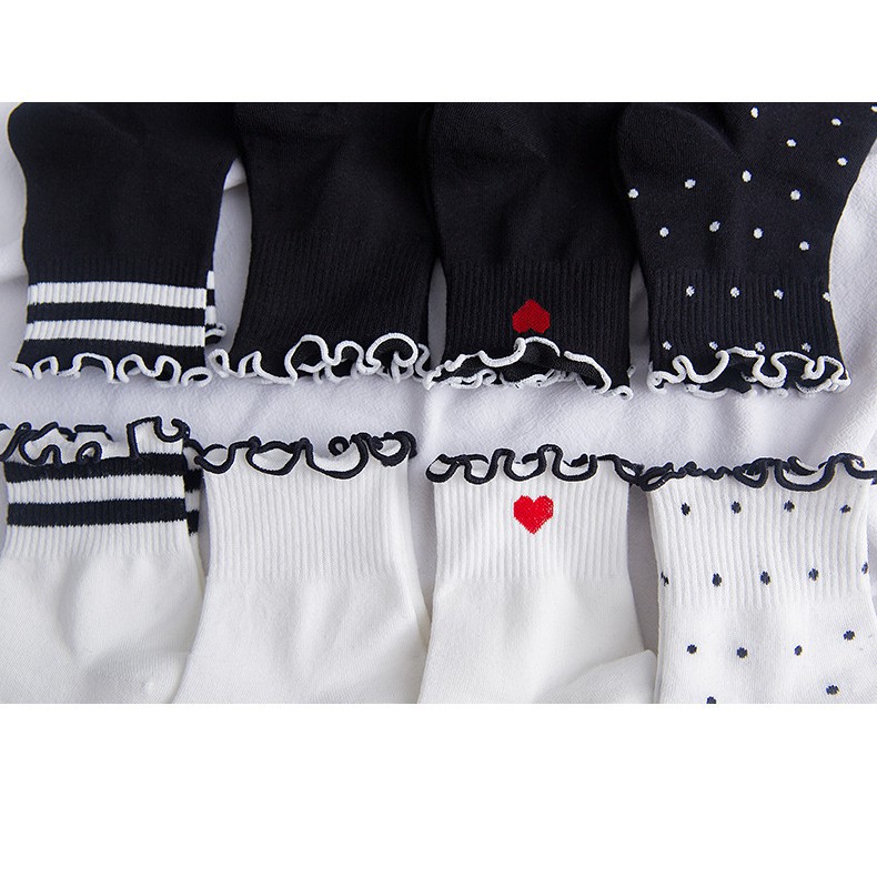 KK-01 kaos kaki pendek lolita renda fashion jepang korea daily socks