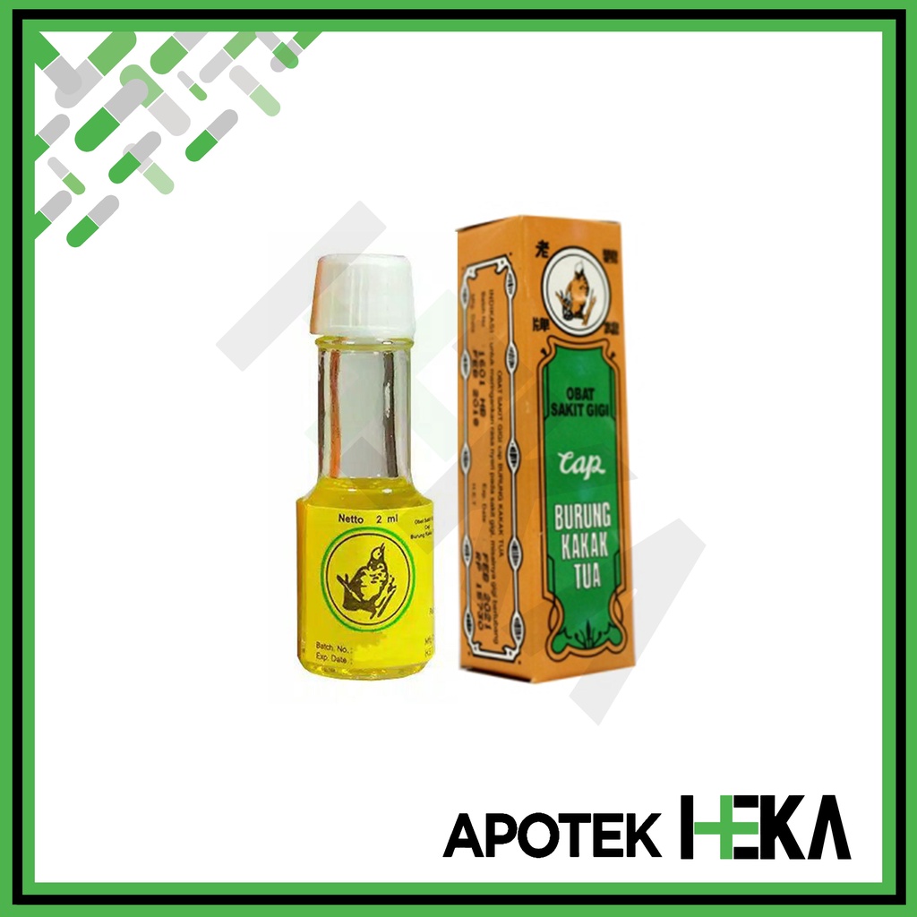 Obat Sakit Gigi Cap Burung Kakak Tua (SEMARANG)