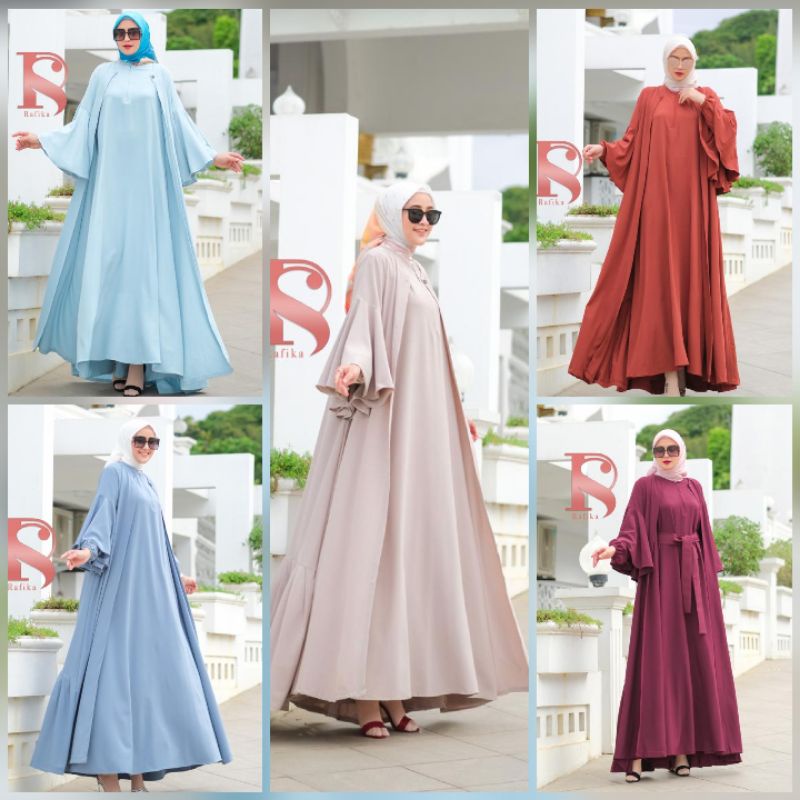 Rafika || QISYA DRESS RAYA SERIES