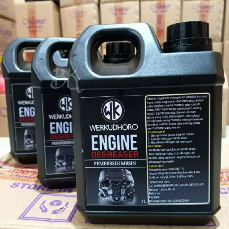 Pembersih kerak ruang mesin / Engine degreaser isi ulang 1 liter