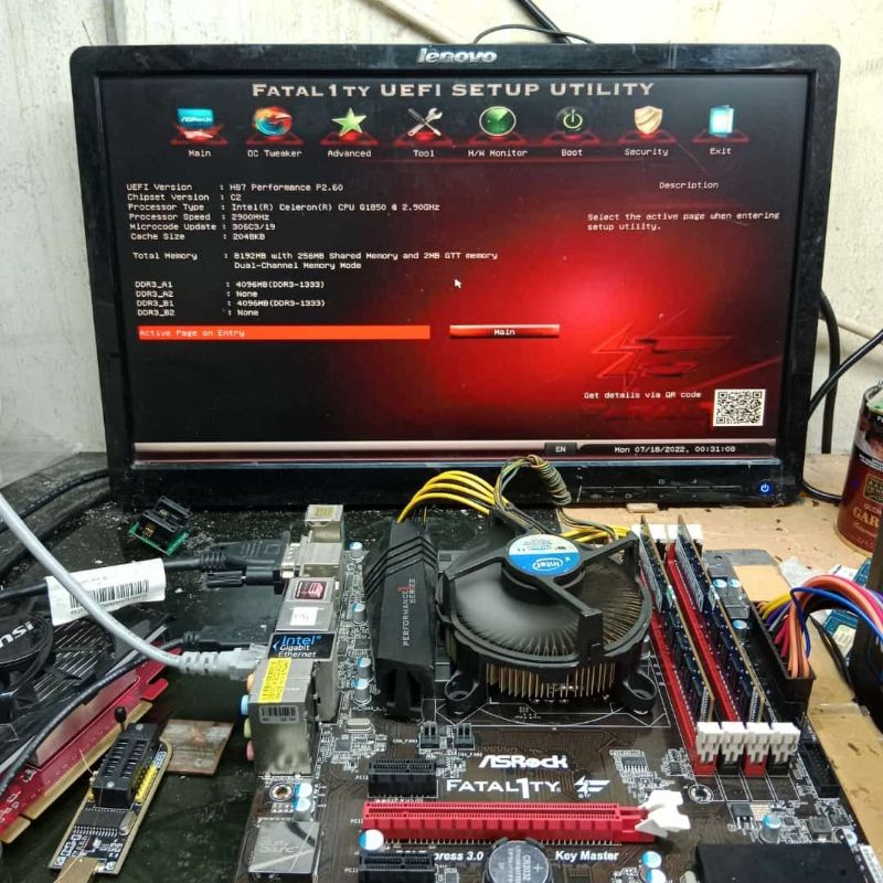 matherbord gaming H87 FATALITY ASROCK