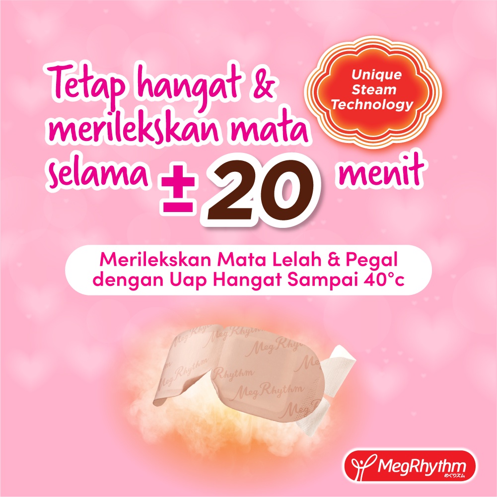 MegRhythm Masker Mata Steam | Steam Eye Mask