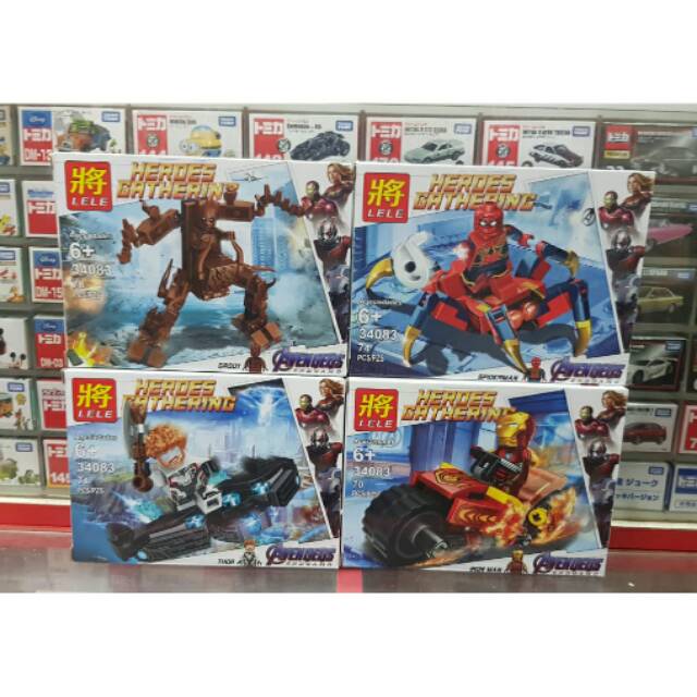 Mainan Lego Heroes Gathering 4pcs