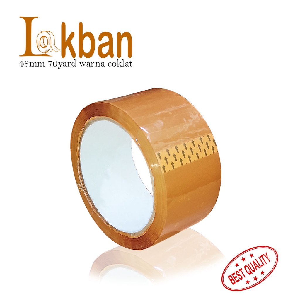 LAKBAN COKLAT &amp; BENING 48 MM x 70 YARD