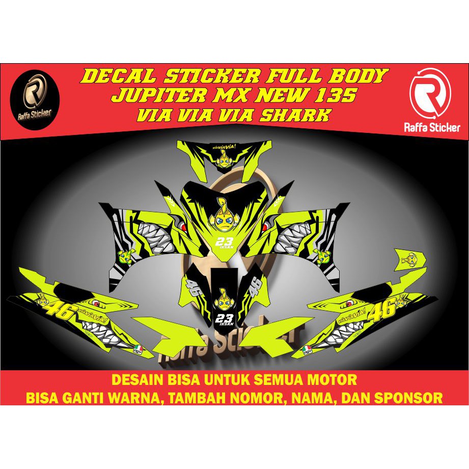 stiker jupiter mx new decal jupiter mx 135 decal jupiter mx new stiker jupiter mx 135 shark 2