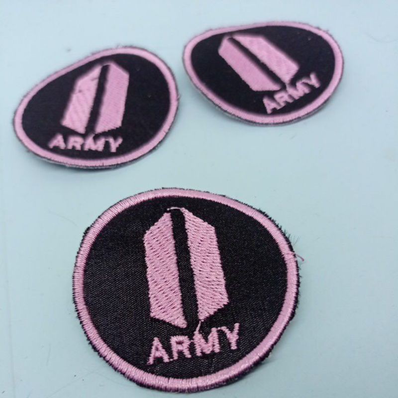 Logo Bordir ARMY PATCH BTS