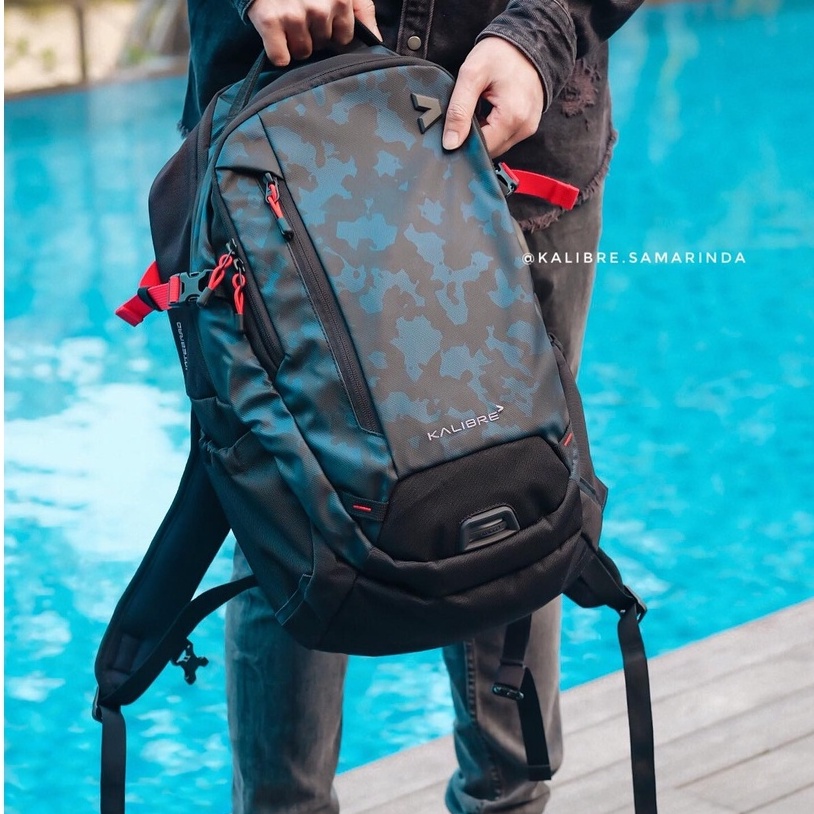 KALIBRE BACKPACK INTEGRAD 20L BLACK - NAVY 911522051 BEST SELLER