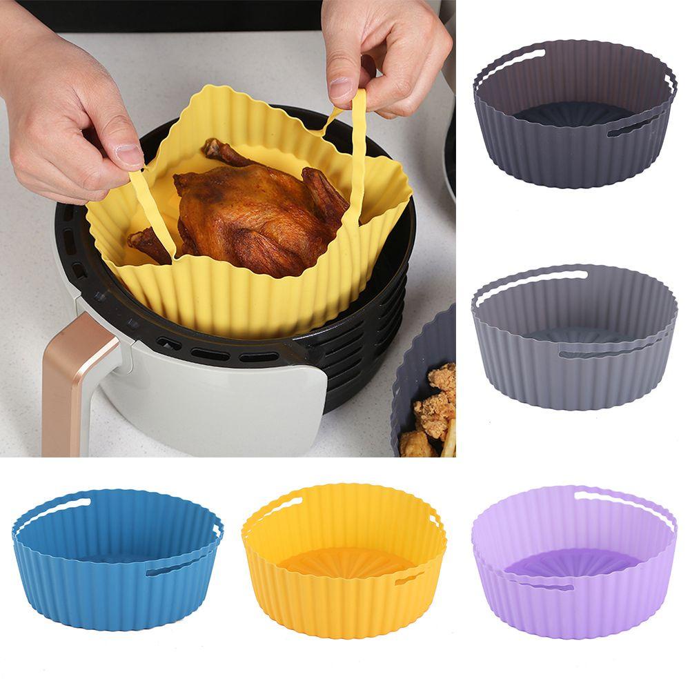 Top Foldable Silicone Pot Soft Cooking Pizza Plate Keranjang Kue