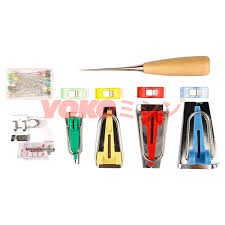 YOKO Bias Tape Maker Set CY-BTM-S1 / Alat Pembuat Bisban