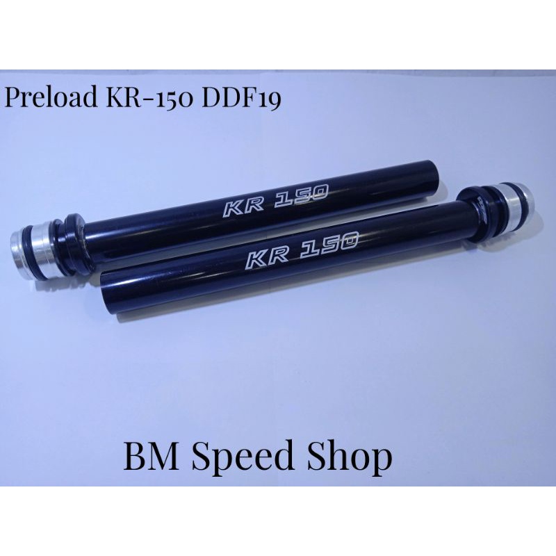 Preload Pre Load Setelan Shock Depan Ninja KR 150 Hitam DDF19