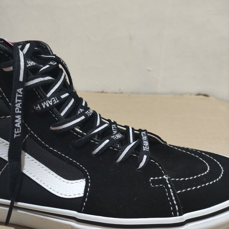 SHOE LACES TALI SEPATU TEAM PATTA PANJANG  150CM VANS SK8