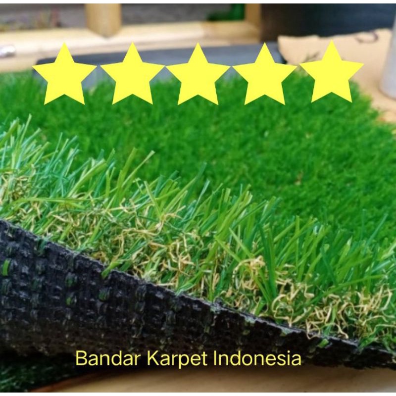 RUMPUT SINTETIS JEPANG PREMIUM TEBAL 30 MM TERMURAH(harga pabrik)