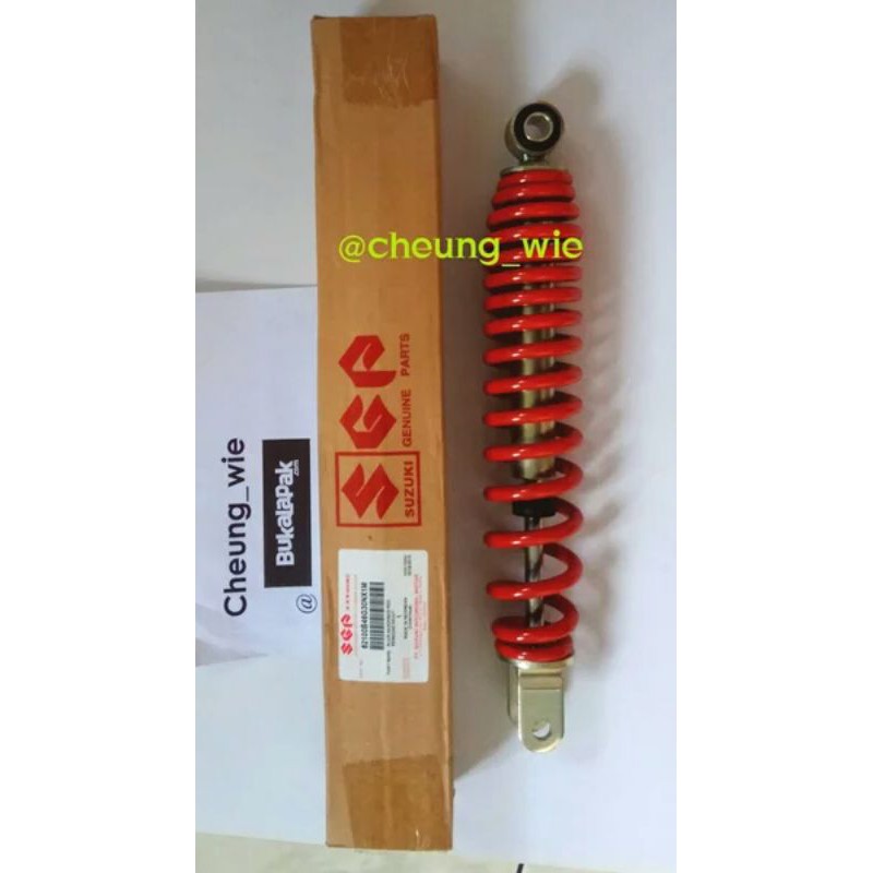 62100B46G30NX1M shok / shock shokbreaker belakang merah suzuki spin 125 Asli ori SGP