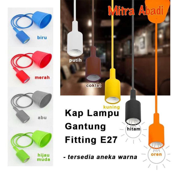 Kap Lampu Gantung Fitting E27